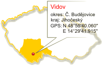 mapa s polohou obce