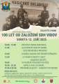 100 let od založení SDH Vidov - plakát
