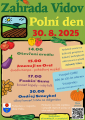 Polní den - Zahrada Vidov plakát