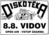 Retrodiskotéka plakát