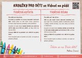 Tvořivé kurzy pro děti 2022/23 - plakát