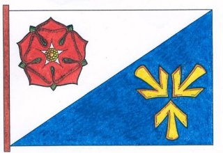 Vlajka obce Vidov