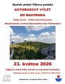 Turistický zájezd do Bavorského lesa 23.5. plakát